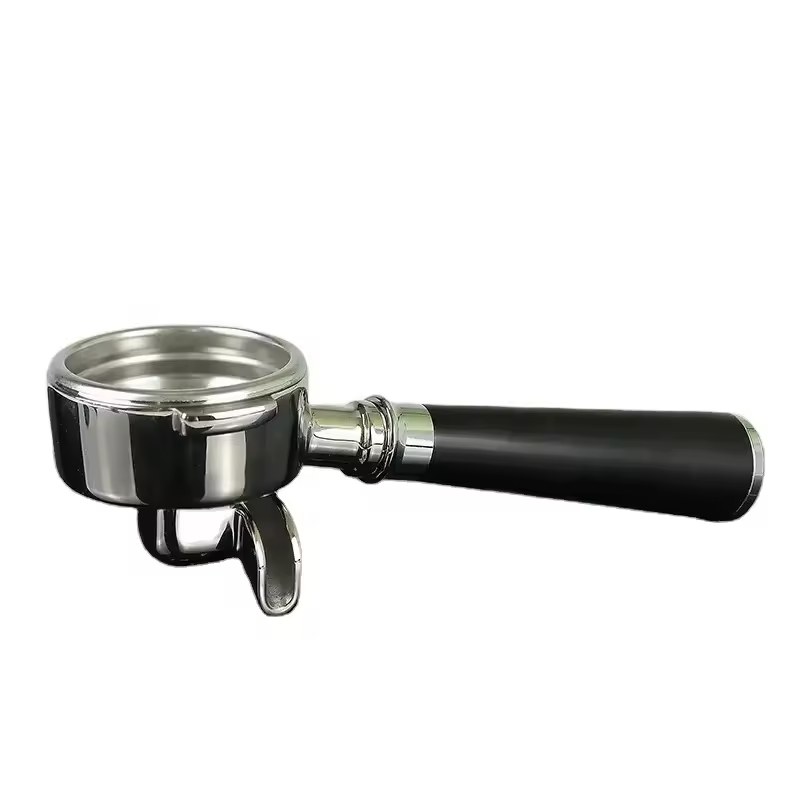 58mm Espresso Portafilter with 20G+ Basket - Double Spouted view 3