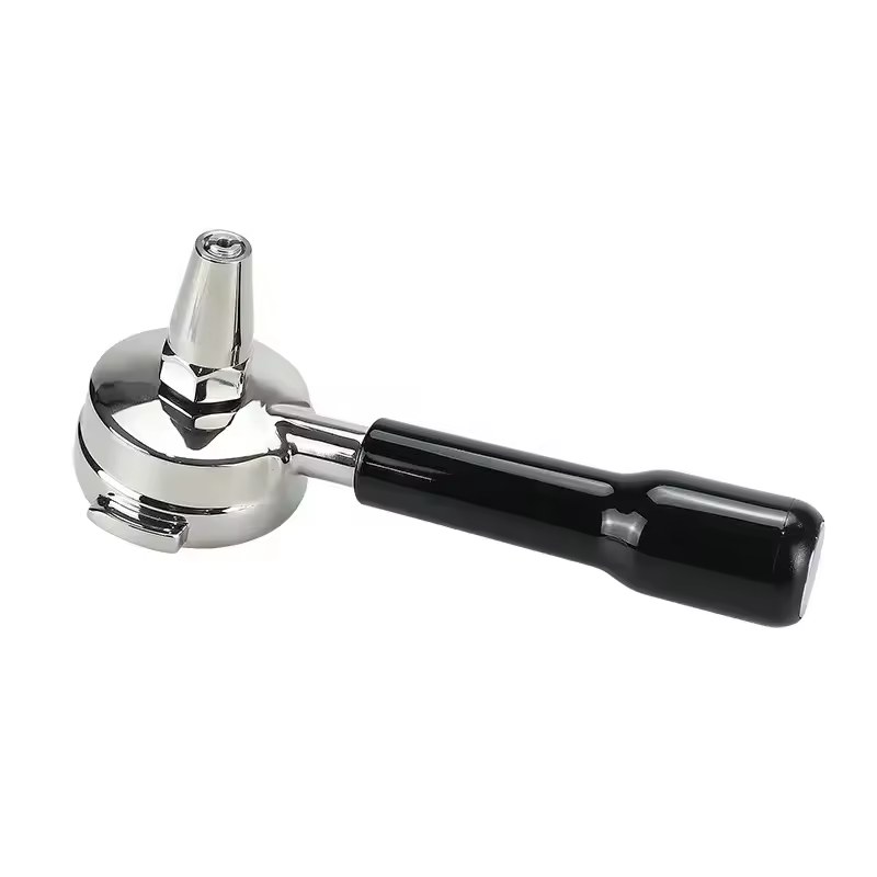 58mm Espresso Portafilter with 20G+ Basket - Double Spouted view 7