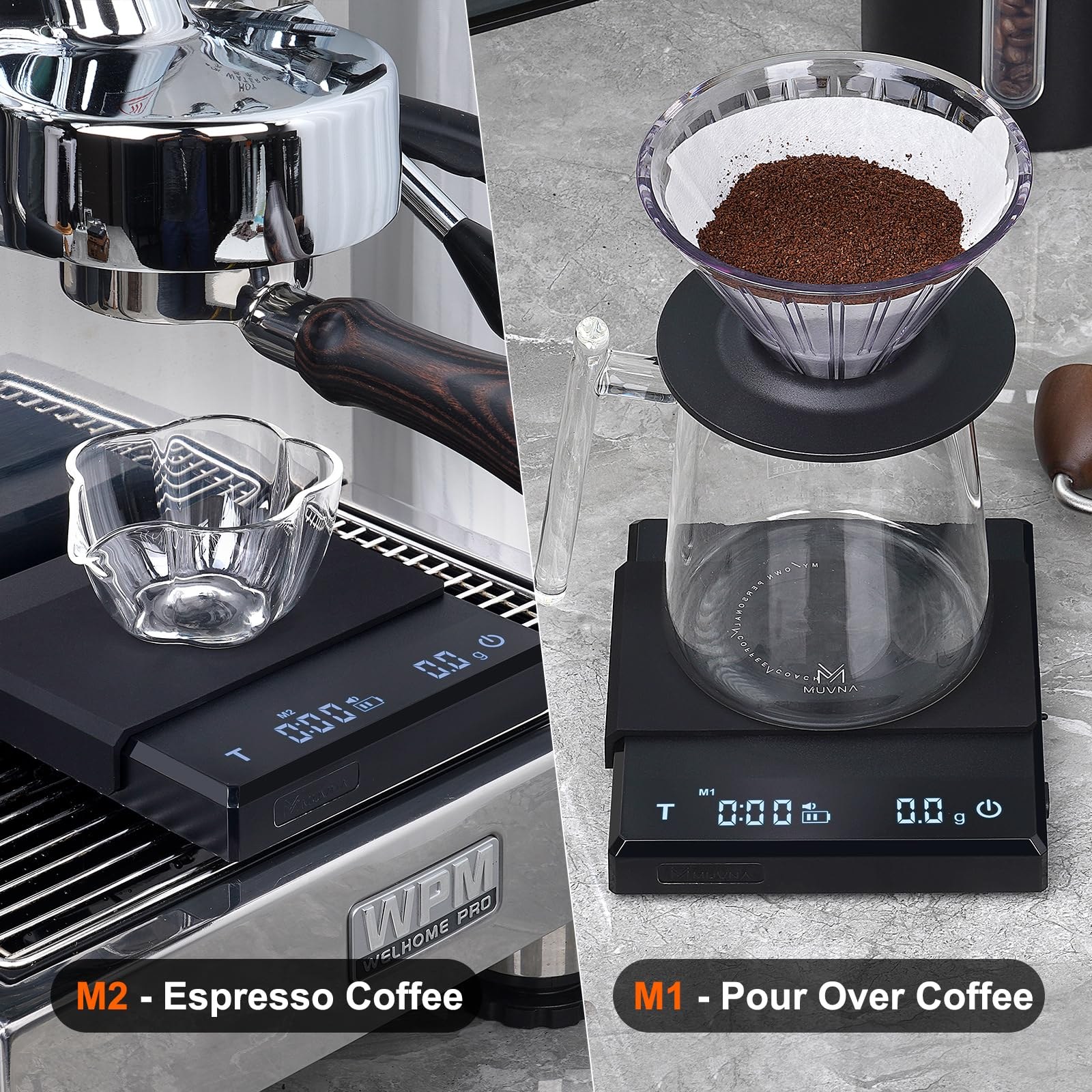 Rechargeable Coffee Scale with Timer view 3