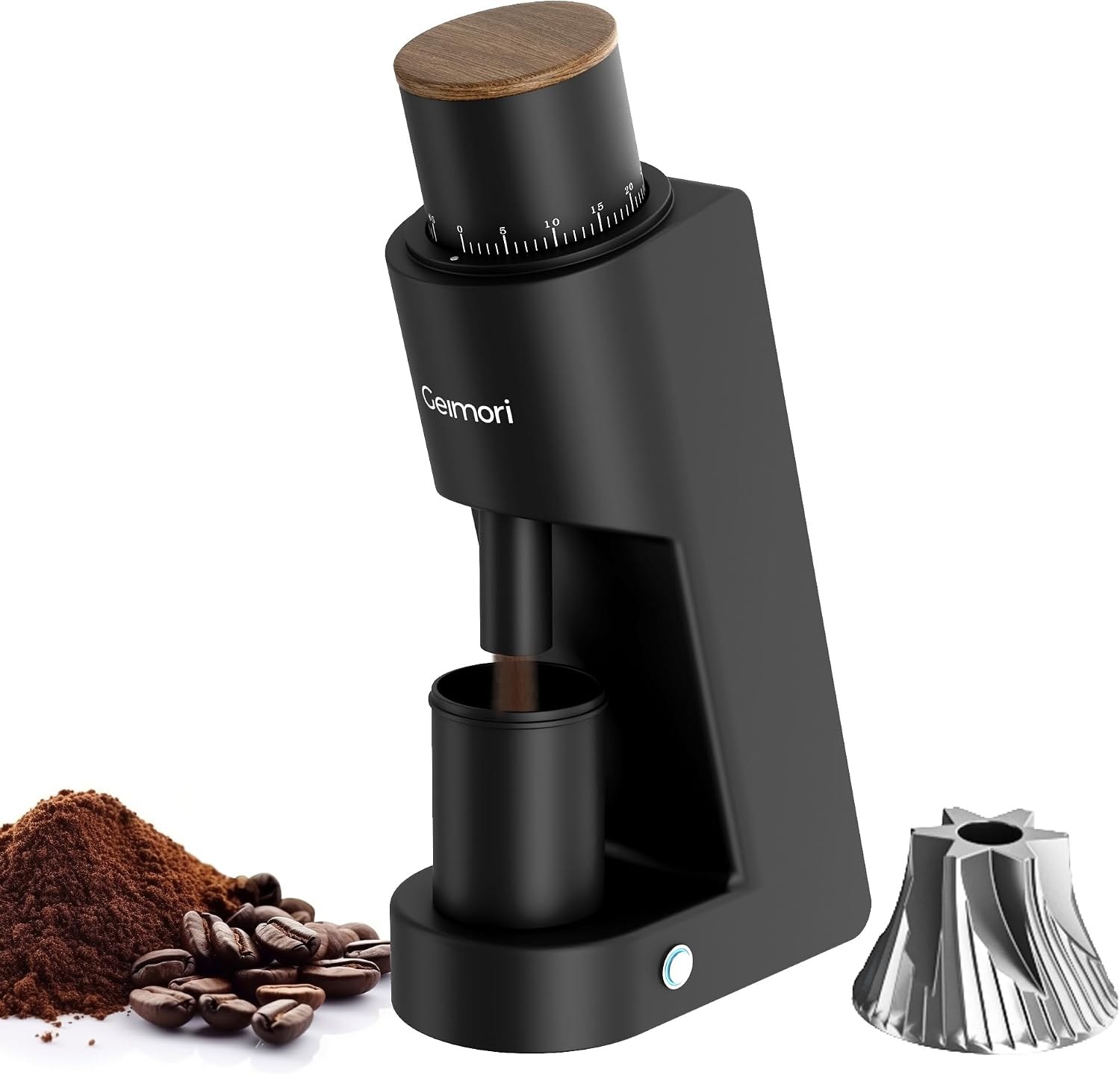 Single Dose Coffee Grinder 38mm view 2